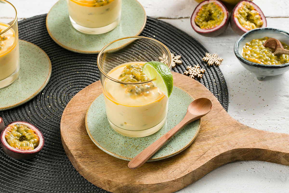 Mango - Mango-passievruchtenmousse